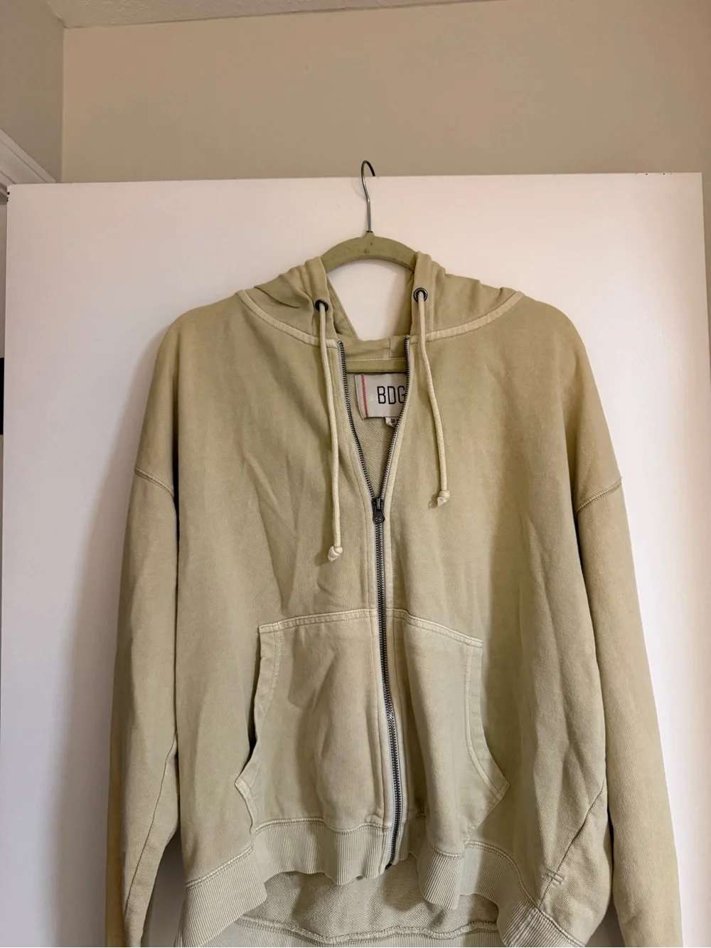 BDG Urban Outfitters Bonfire Full Zip Hoodie Washed